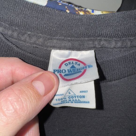 Vintage 2003 Sturgis Black Hills Flaming Eagle Longsleeve Shirt Size Large - Picture 3 of 5